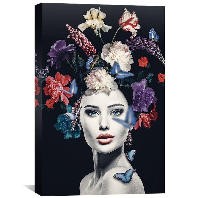 Flower Woman 8 Canvas