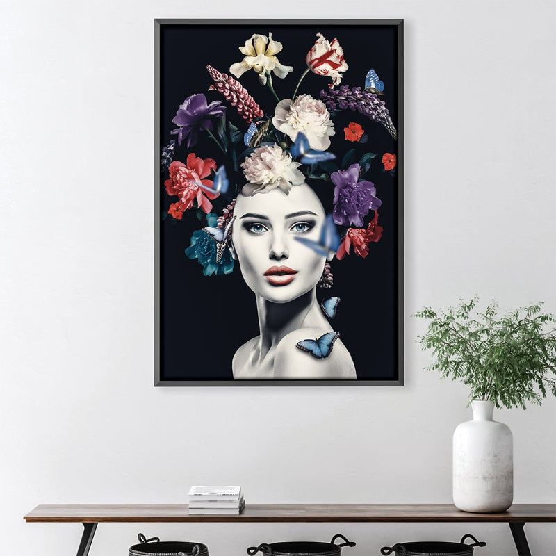 Flower Woman 8 Canvas