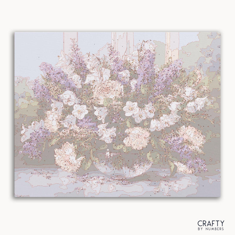 Flowers In The Glass Bowl