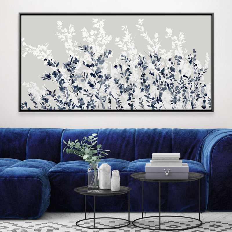 Flowers In The Wind Canvas