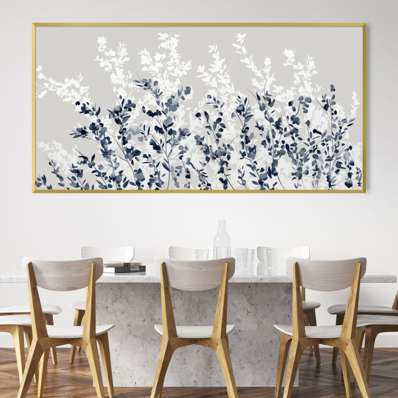 Flowers In The Wind Canvas