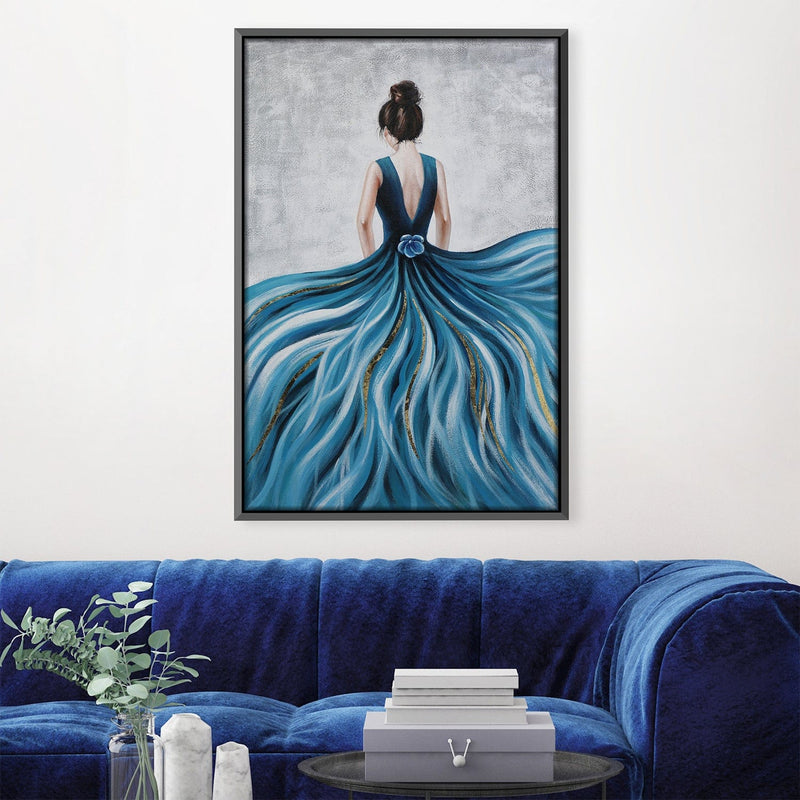 Flowing Beauty Oil Painting