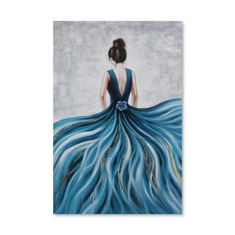 Flowing Beauty Oil Painting