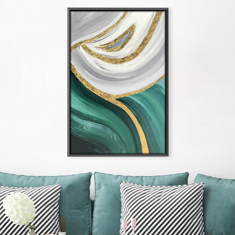 Flowing Hills of Gold Oil Painting