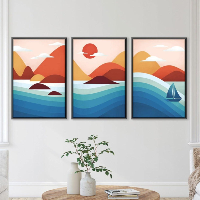 Flowing Landscape Canvas