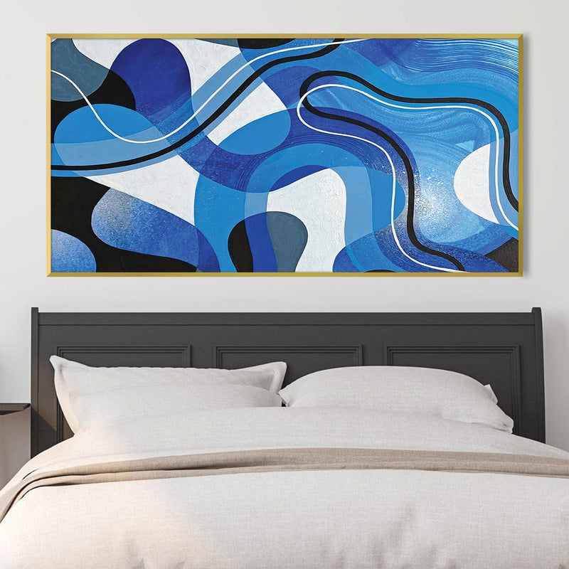 Flowing Lines Canvas