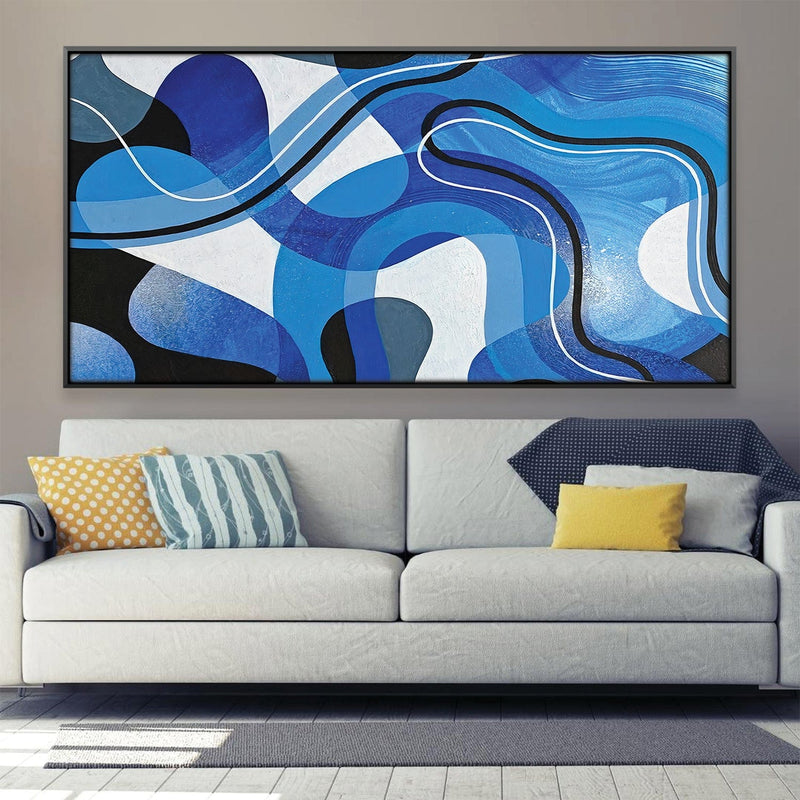 Flowing Lines Canvas