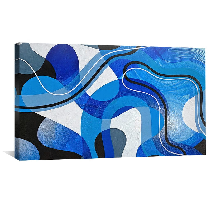 Flowing Lines Canvas