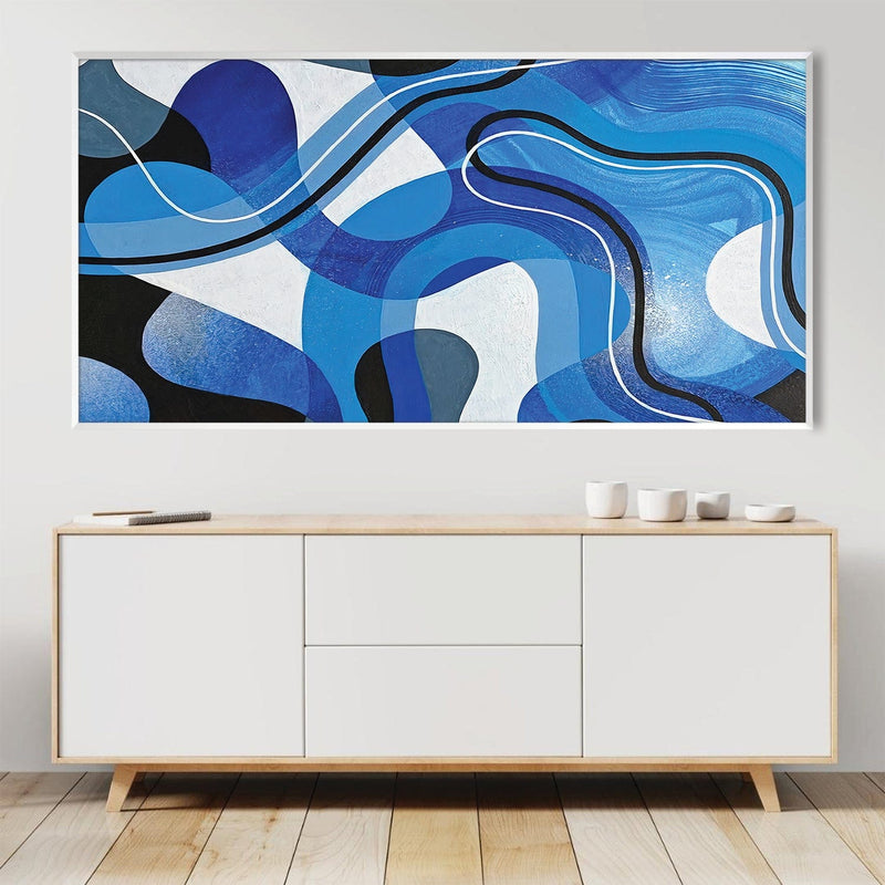 Flowing Lines Canvas