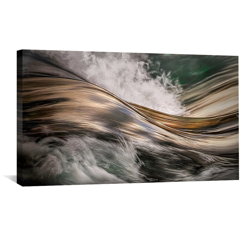 Flowing Wave Canvas