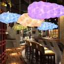 GobekUsa Cloud Ceiling Chandelier Cotton Lampshade - Elegant Lighting for Home & Store