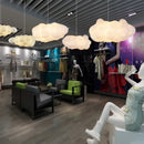 GobekUsa Cloud Ceiling Chandelier Cotton Lampshade - Elegant Lighting for Home & Store