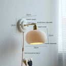 GobekUsa Ceramic Wall Lamp LED Bathroom Mirror Stair Light Nordic Wandlamp Appliques