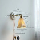 GobekUsa Ceramic Wall Lamp LED Bathroom Mirror Stair Light Nordic Wandlamp Appliques