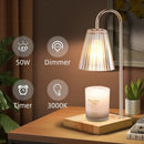 GobekUsa Gold Wax Melting Candle Warmer with Timer for Modern Home Decor