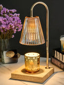 GobekUsa Gold Wax Melting Candle Warmer with Timer for Modern Home Decor