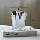 GobekUsa Geometric Bud Glass Vase for Home Decoration and Storage