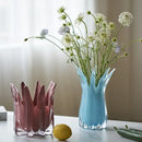 GobekUsa Geometric Bud Glass Vase for Home Decoration and Storage
