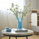 GobekUsa Geometric Bud Glass Vase for Home Decoration and Storage