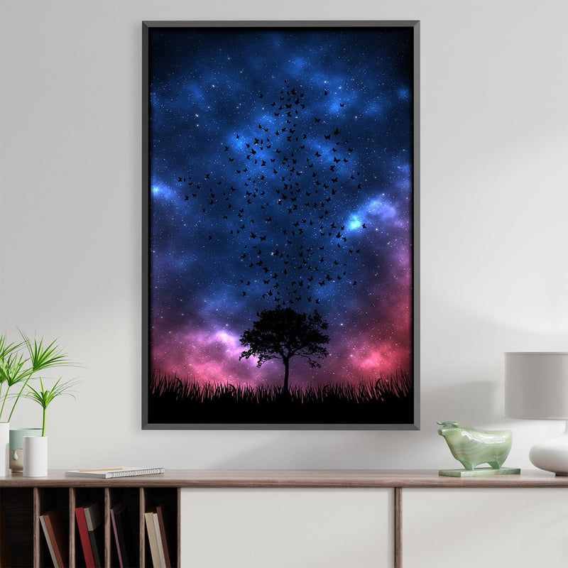 Fluttering Skies Canvas