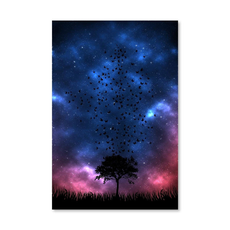 Fluttering Skies Canvas