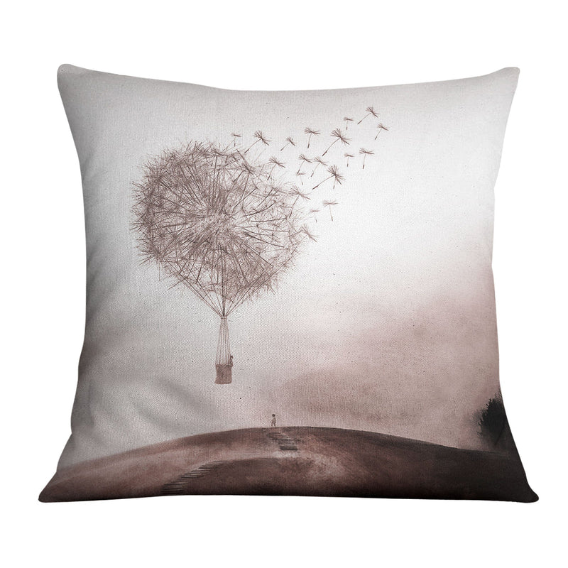 Flying Dandelion Cushion