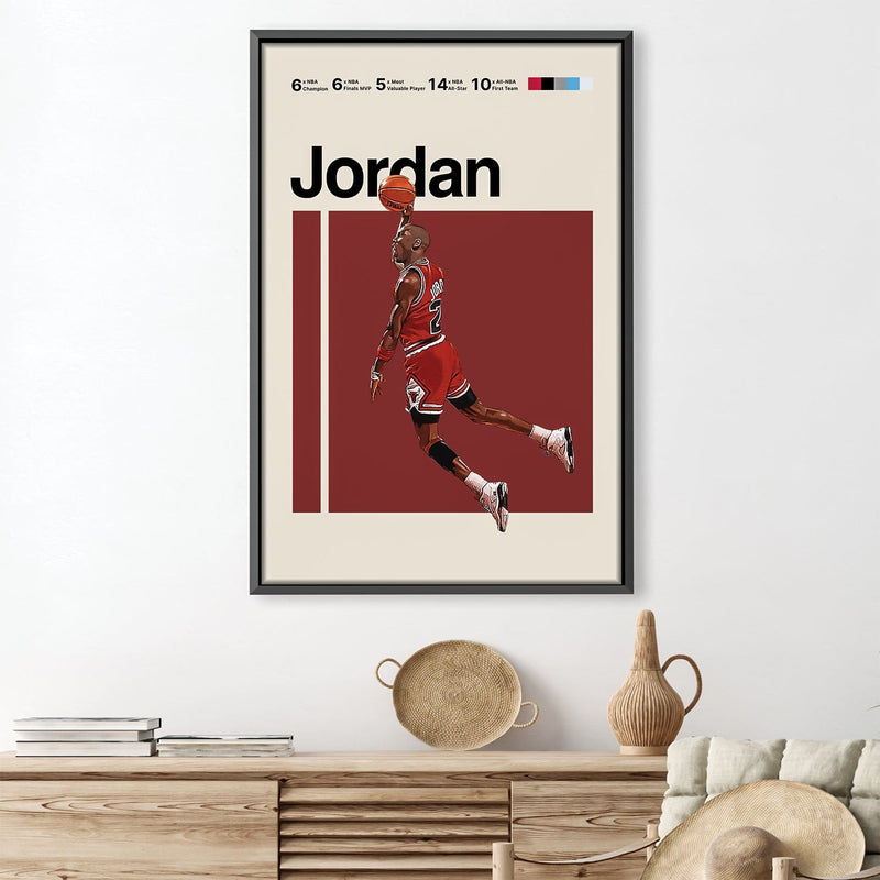 Flying Jordan Canvas