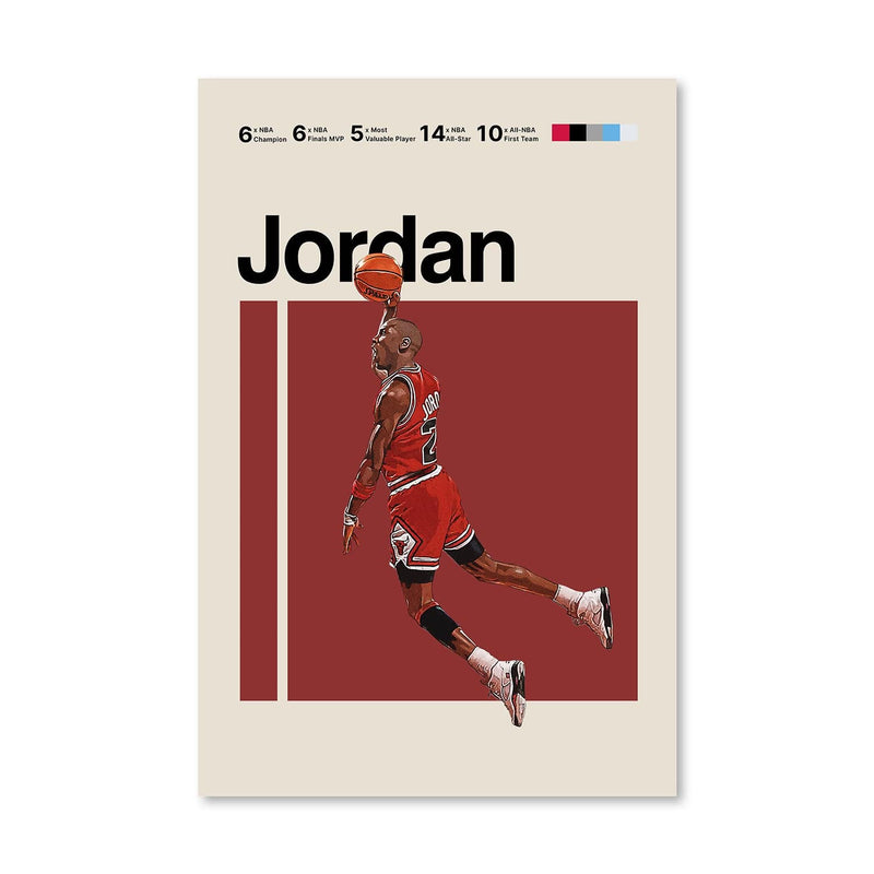 Flying Jordan Canvas