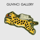 GobekUsa Flying Tiger Leopard Hand Tufted Rug 50x100cm Luxurious Animal Shaped Carpet