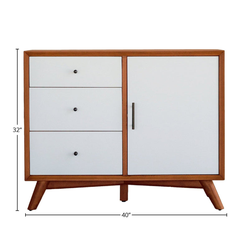 Flynn Accent Cabinet, Chestnut