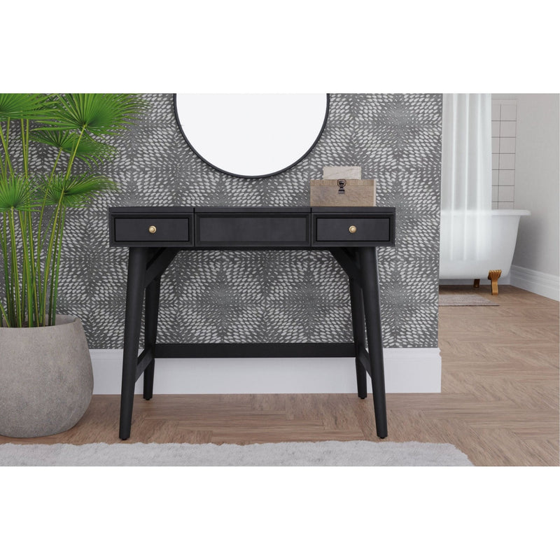 Flynn Bedroom Vanity, Black