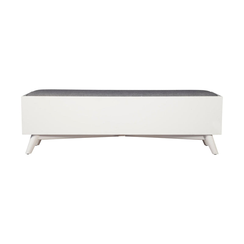 Flynn Bench, White