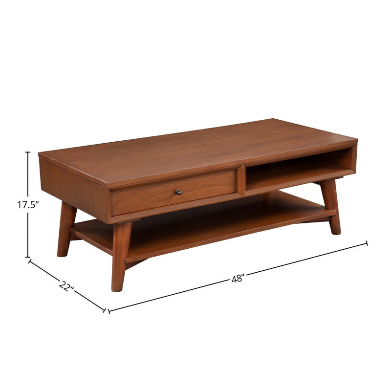 Flynn Coffee Table, Acorn