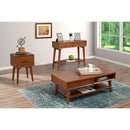 Flynn Console Table, Chestnut