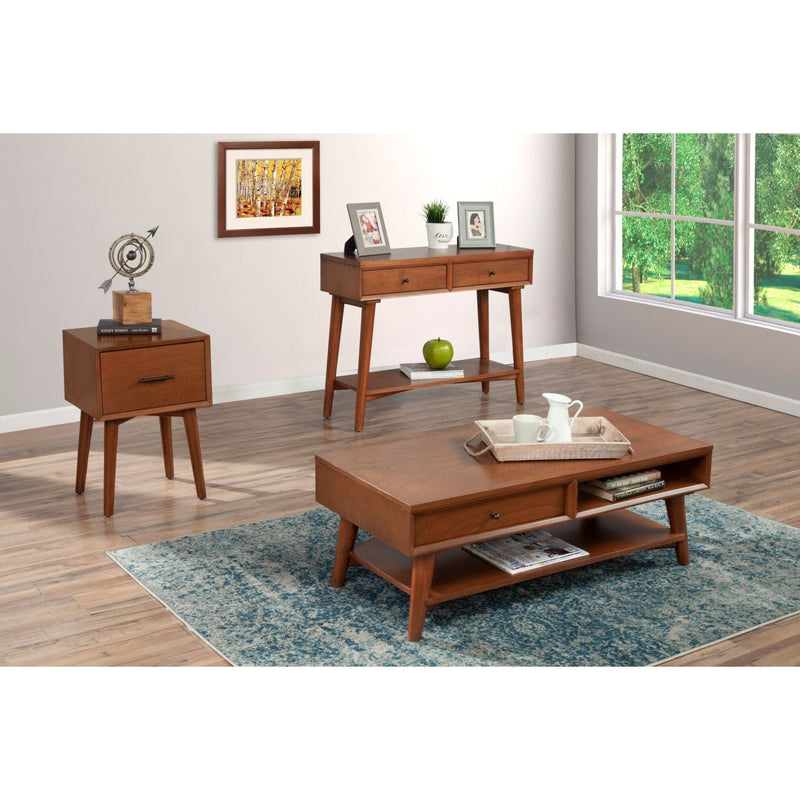 Flynn End Table, Chestnut