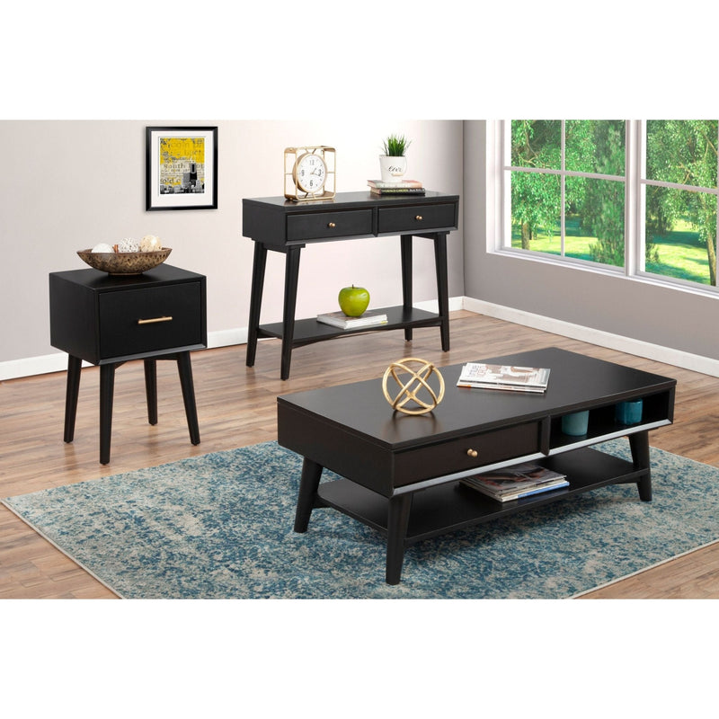 Flynn End Table, Black