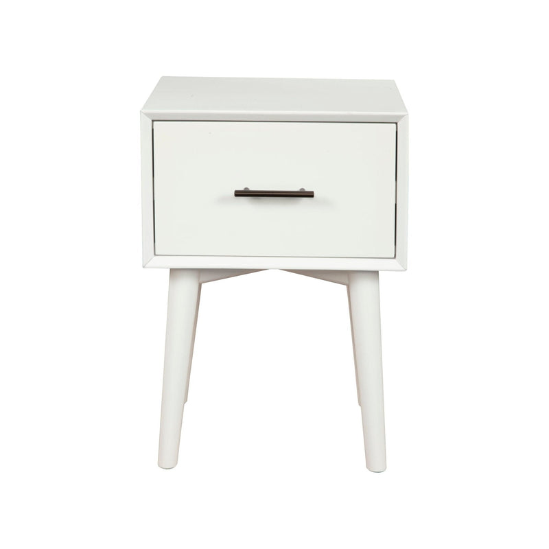 Flynn End Table, White