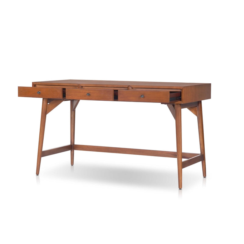 Flynn Large Desk, Cherry Acorn