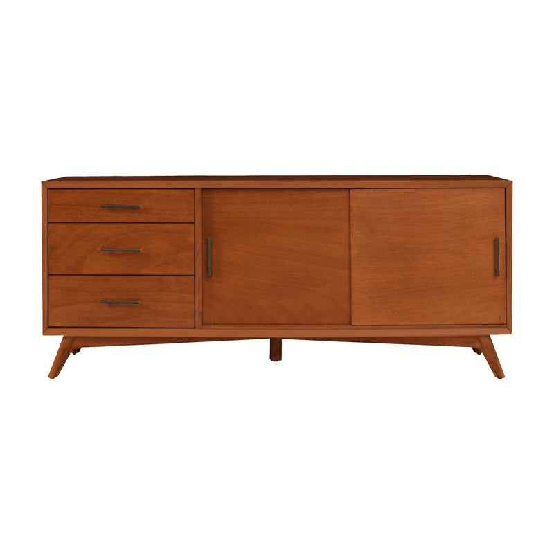 Flynn Large TV Console, Acorn