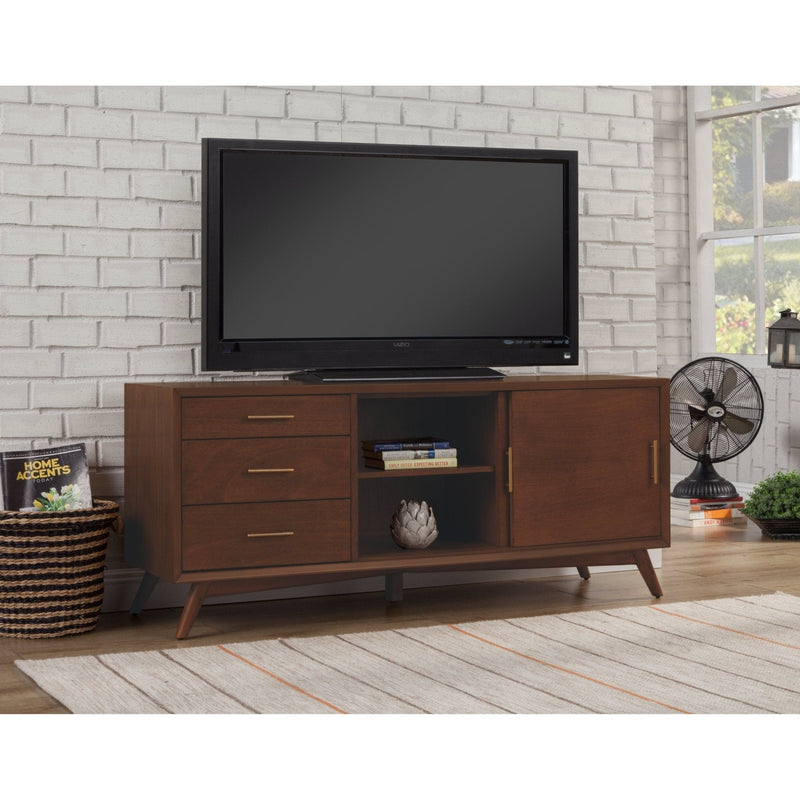 Flynn Large TV Console, Walnut