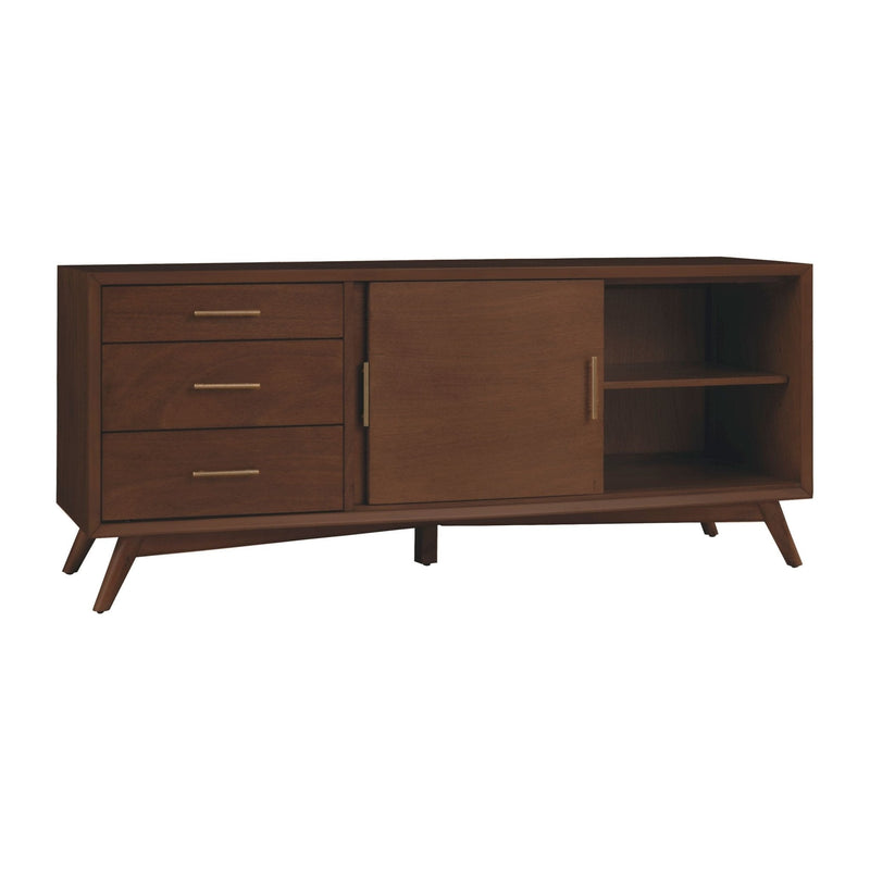 Flynn Large TV Console, Walnut