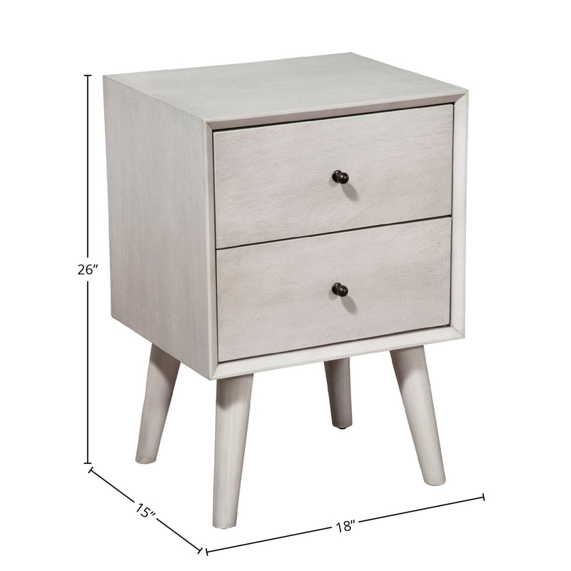 Flynn Nightstand, Gray