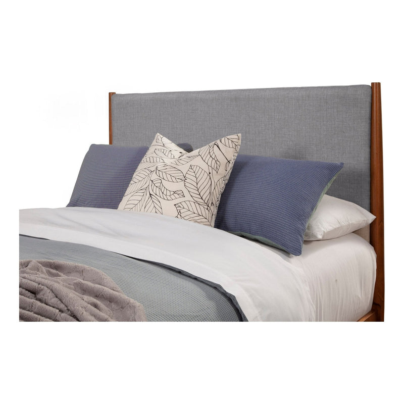 Flynn Panel Bed, Acorn/Grey