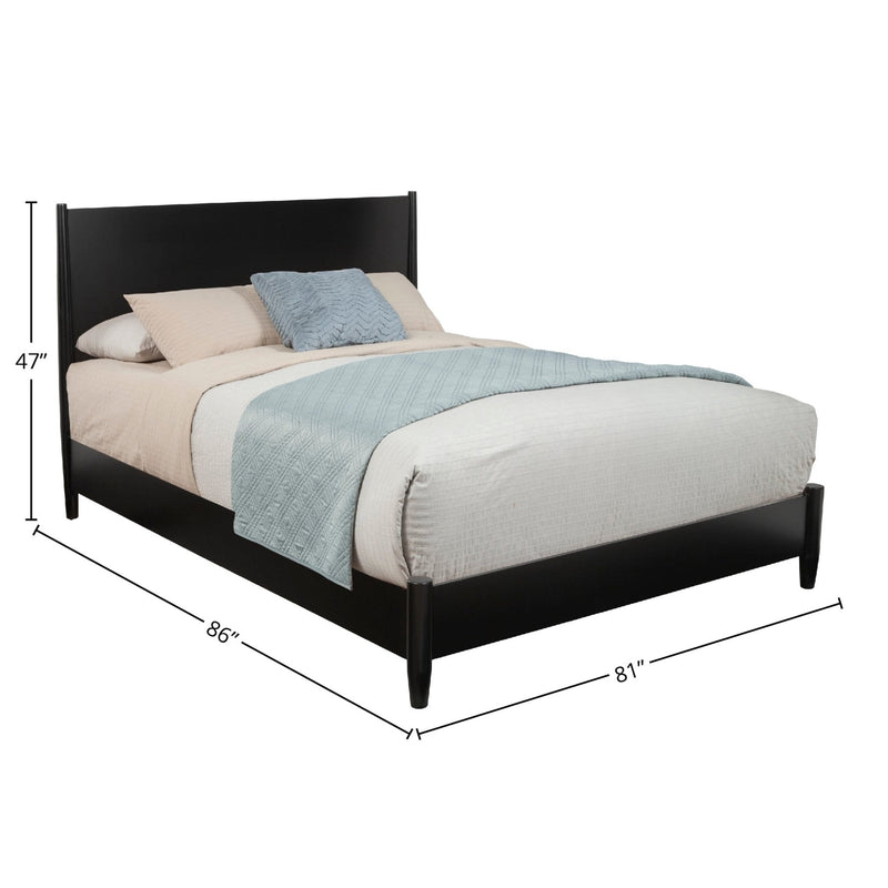 Flynn Platform Bed, Black