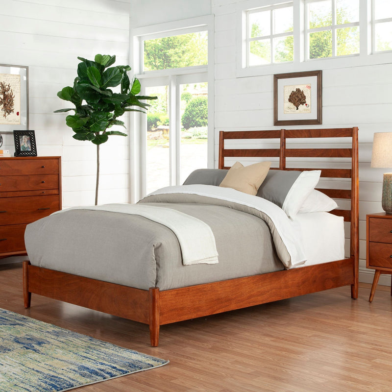 Flynn Retro Bed, Acorn