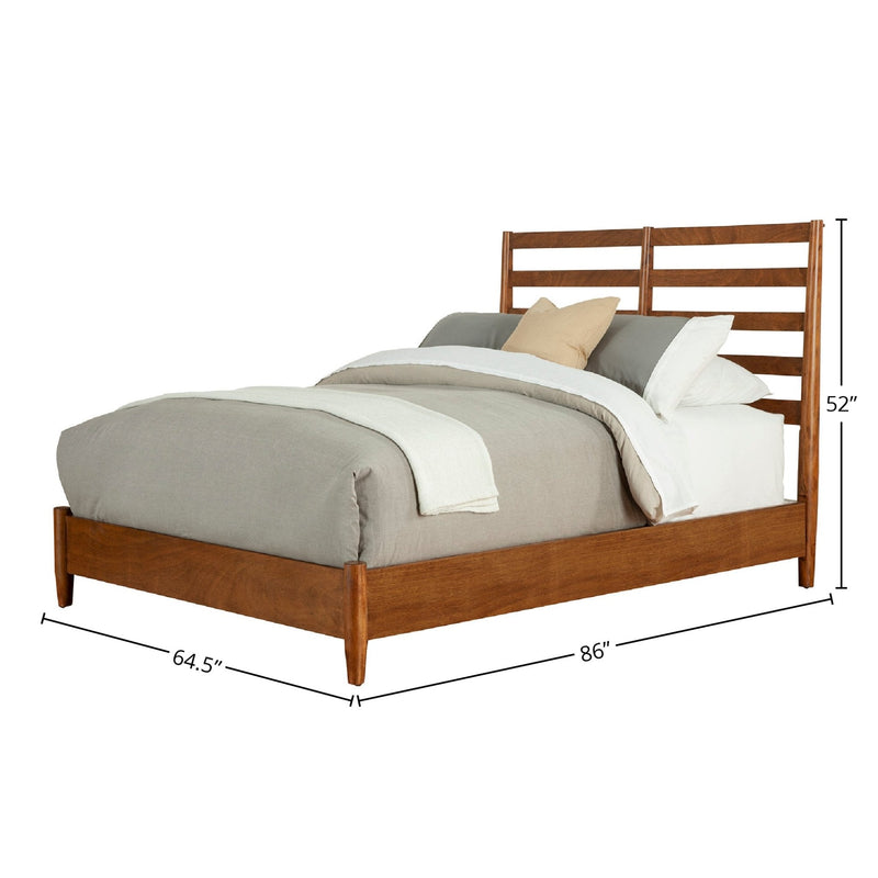 Flynn Retro Bed, Acorn