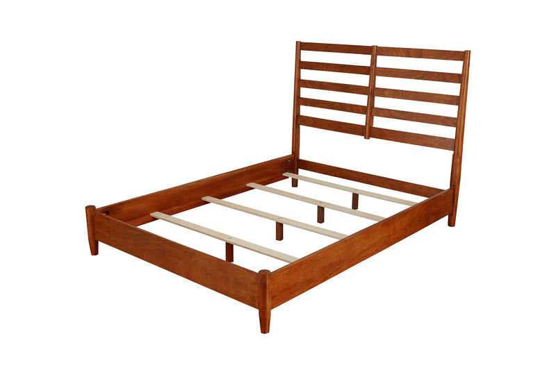 Flynn Retro Bed, Chestnut