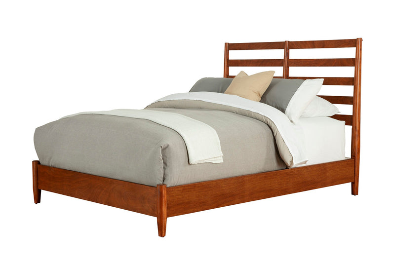 Flynn Retro Bed, Chestnut