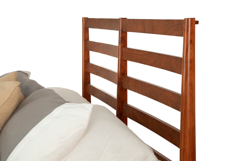 Flynn Retro Bed, Acorn