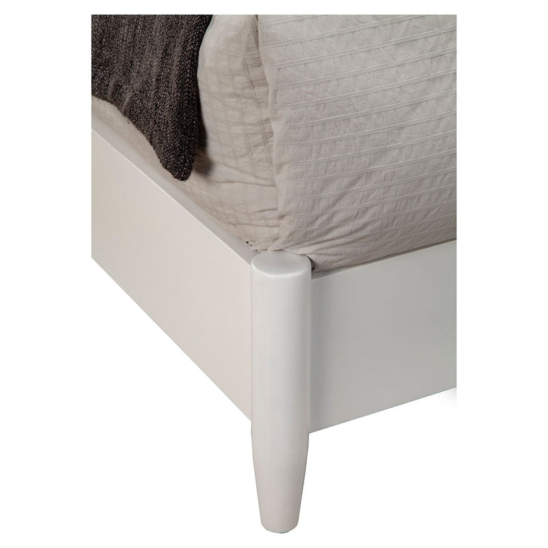 Flynn Retro Bed, White